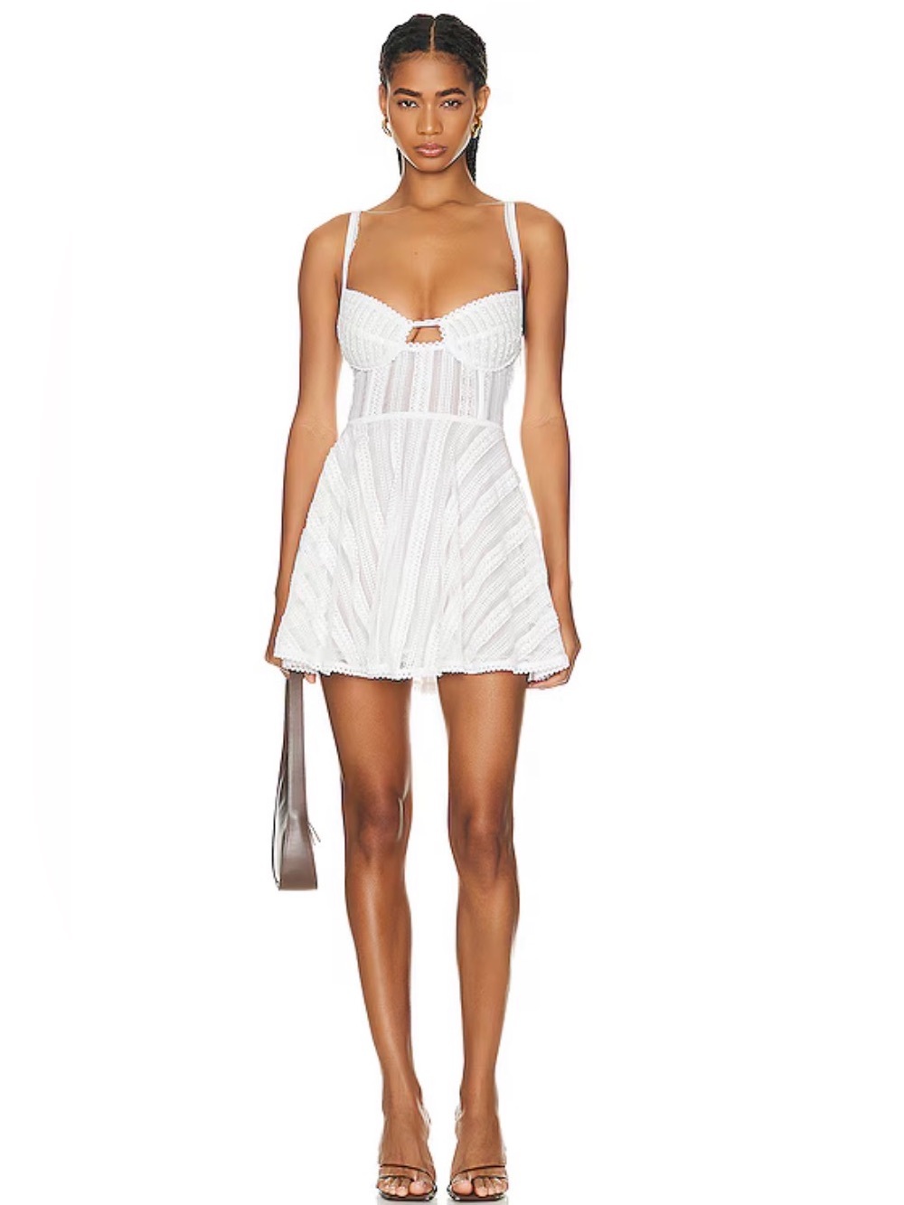 Charo Ruiz Limmey Bustier Mini Dress